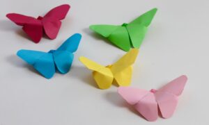 Read more about the article FOLDING AN ORIGAMI BUTTERFLY IS VERY SIMPLE, LET’S TRY!